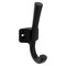 National Hardware National Hardware Powell Medium Matte Black Aluminum 4-15/16 in. L Angled Hook 60 lb 1 pk N337-912 - alternate 1